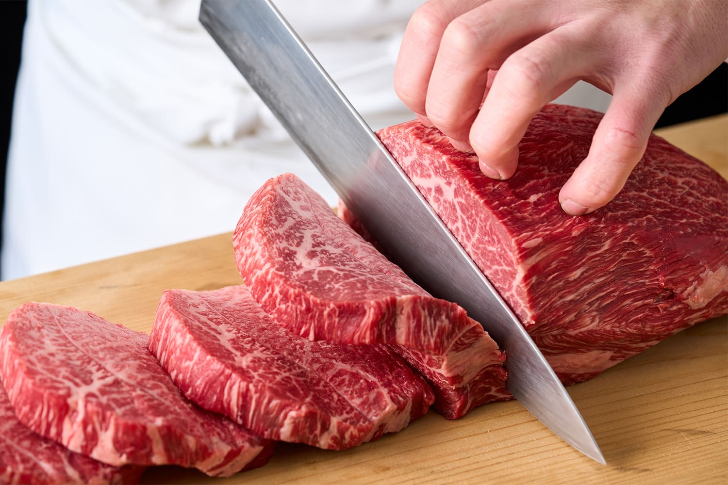 部位ごとの個性を活かす「シェフの技」