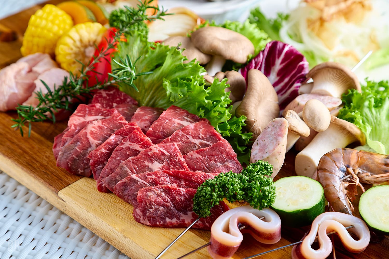 ＜Standard＞「カリコ熟成肉“極”きわみ」淡路牛ランプのBBQ