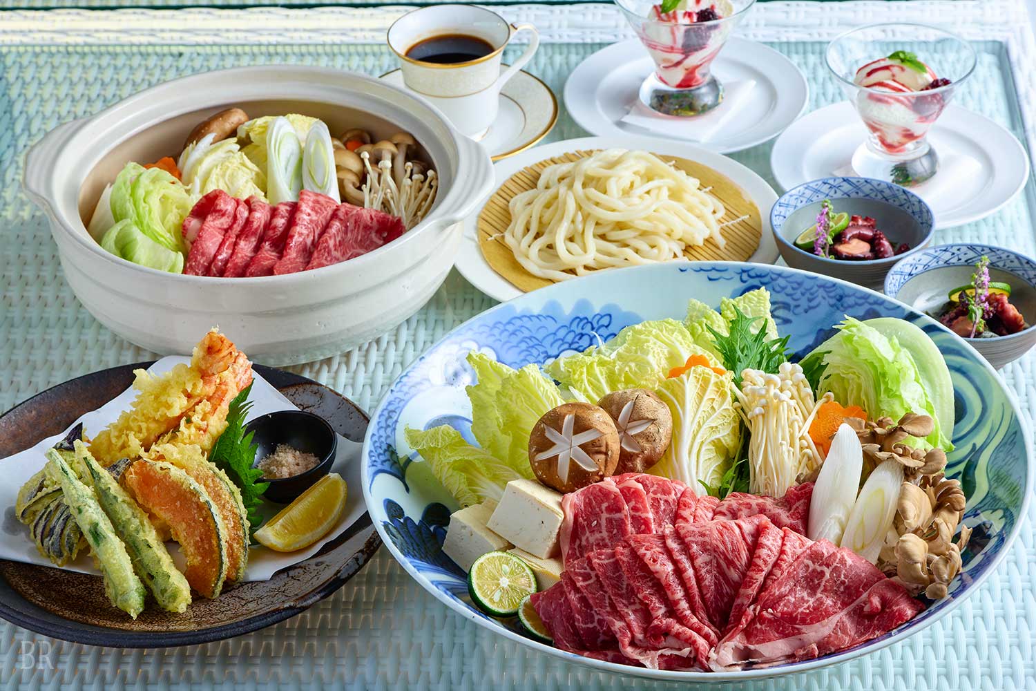 しゃぶしゃぶorすき焼きコース